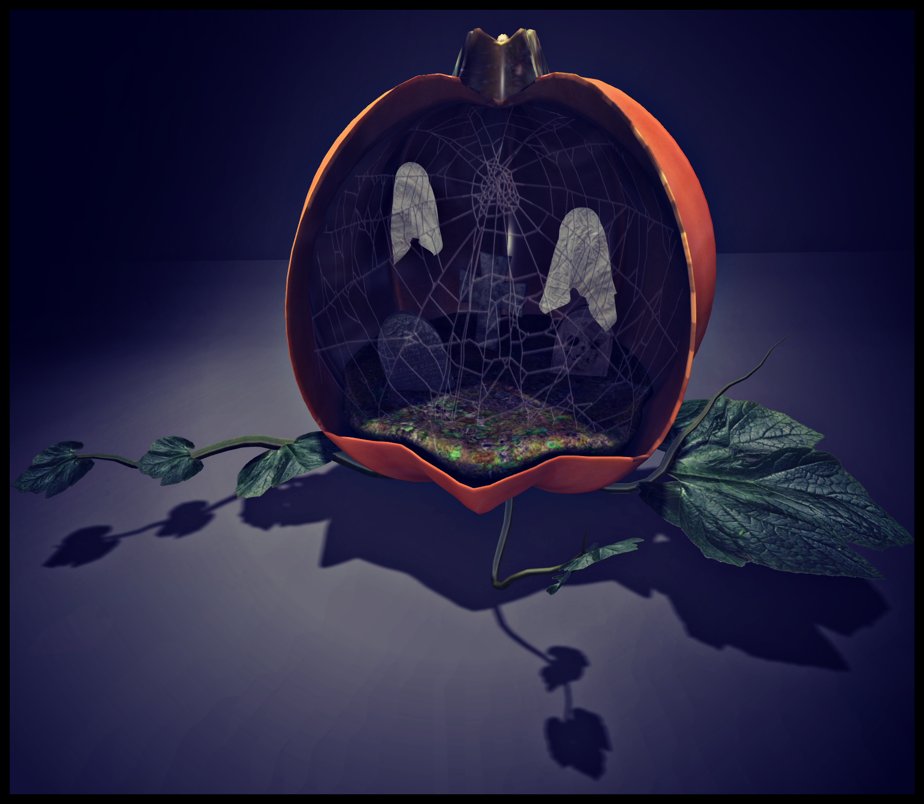 FREE Pumpkin Diorama with Sound effects
