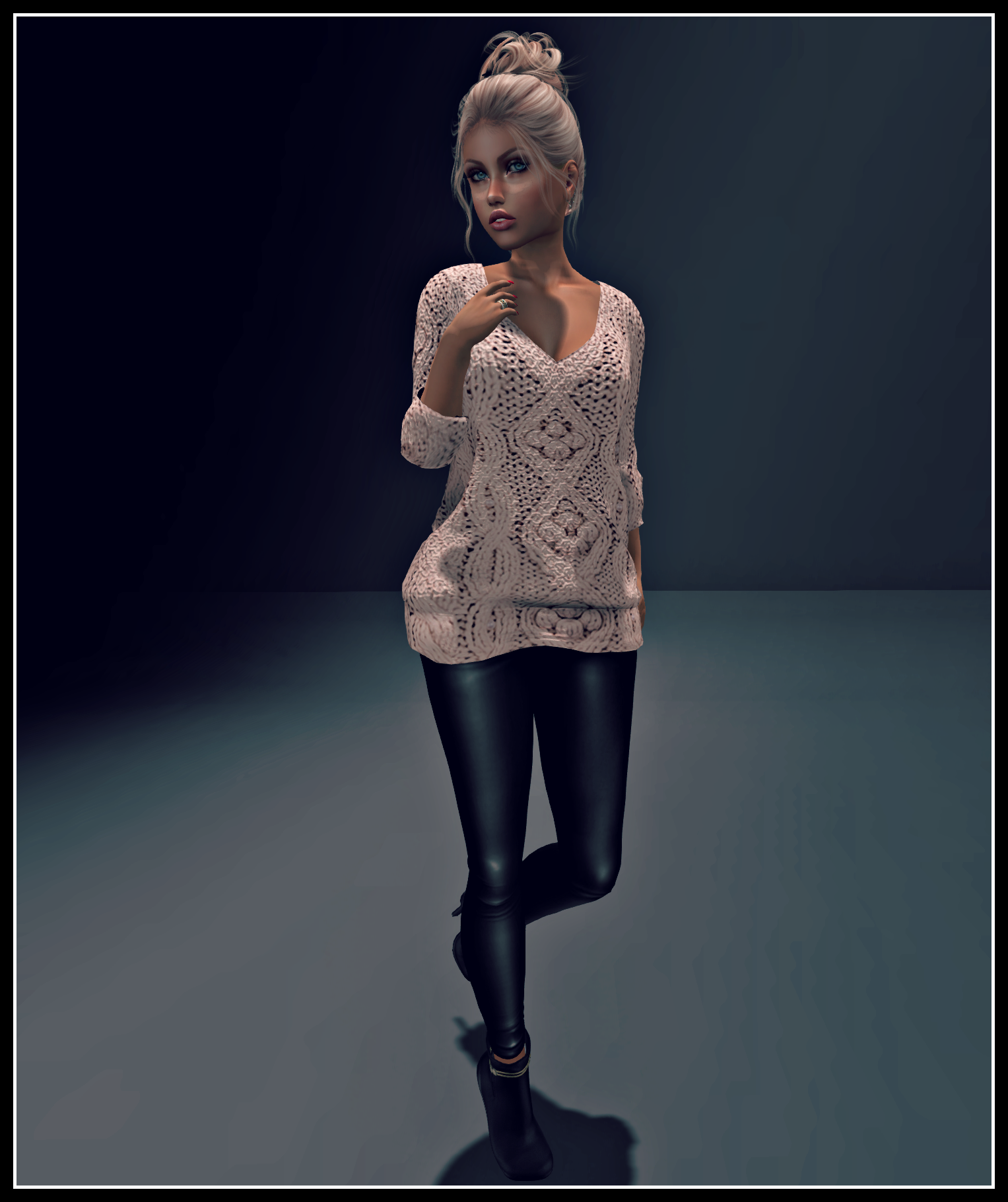 25L Outfit boots, pants &amp; sweater